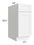 Base Cabinet - 15"W