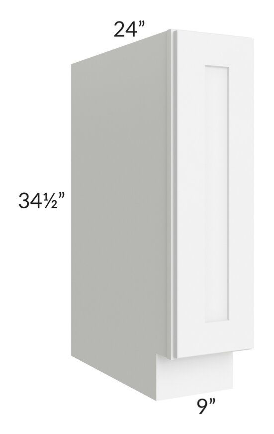 Base Cabinet - 09"W