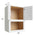 Microwave Oven Cabinet  - 30"W x 42"H