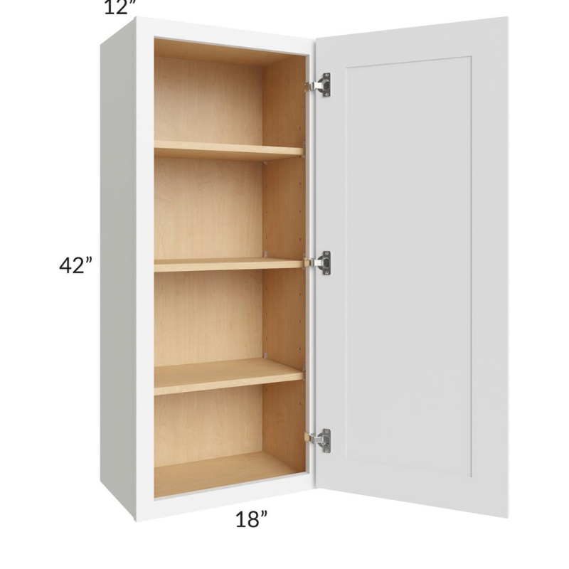 Wall Cabinet - 18"W x 42"H